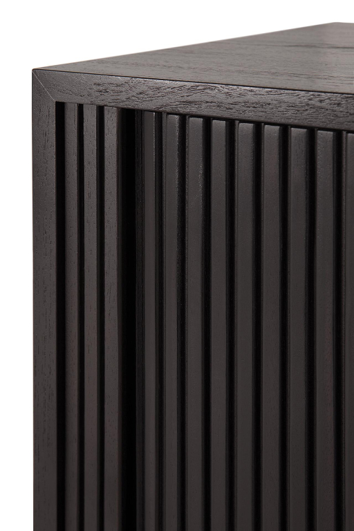 Ethnicraft Roller Max tv-meubel 162x45 teak zwart