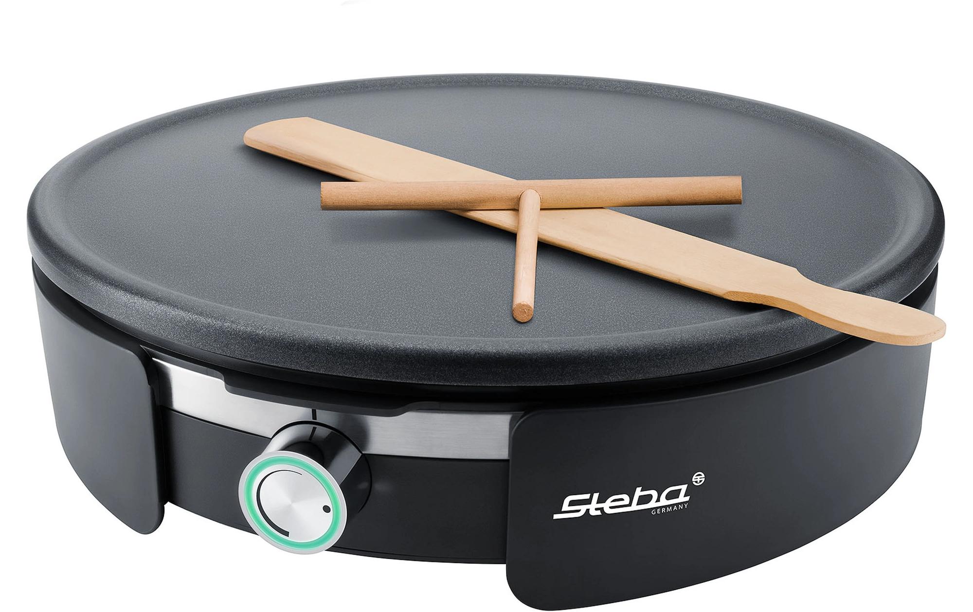Crêpe Maker XXL CR36 1500 W, SchwarzBackplatte und Teigverteiler