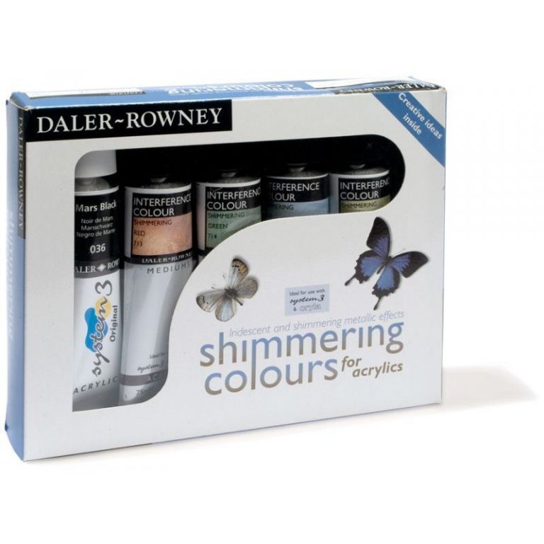 Daler-Rowney Mischmittel Shimmering Colours