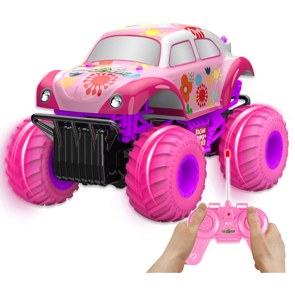 Op afstand bestuurbare Cutie buggy - roze