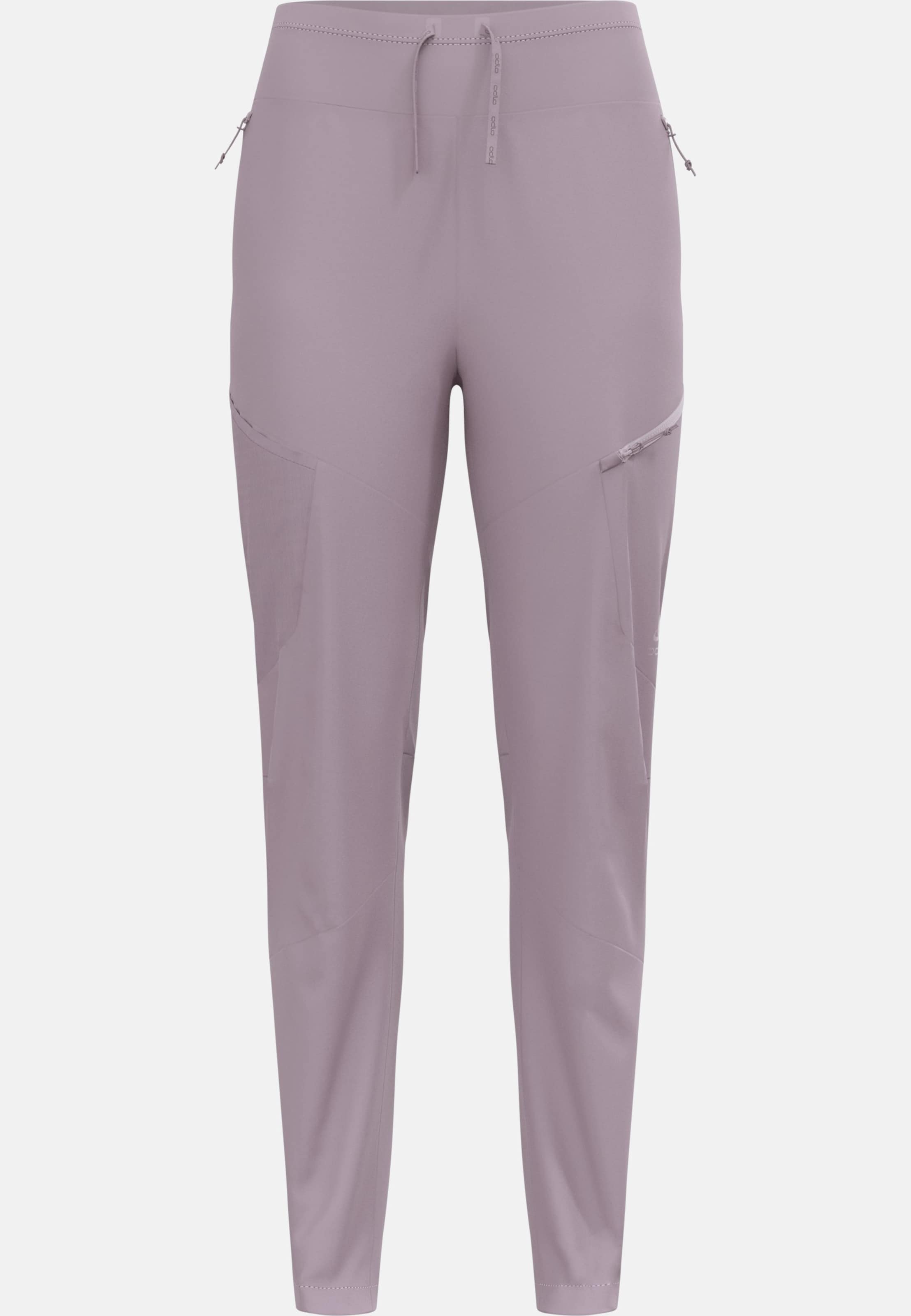 Winddichte Zeroweight X-Warm Langlaufhose in gray ridge