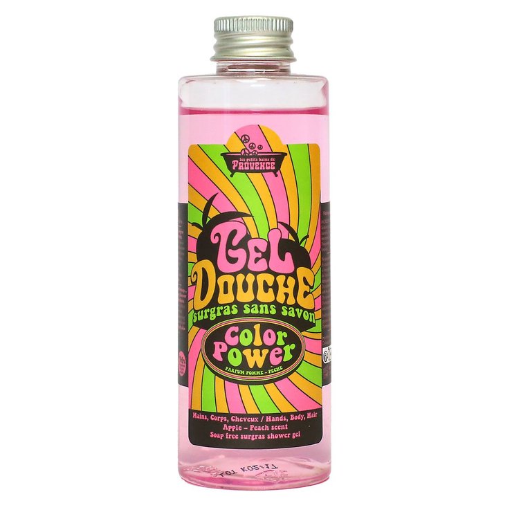 Gel douche Color Power pomme pêche 100ml