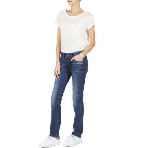 G-Star Raw - MIDGE SADDLE MID STRAIGHT - Denim