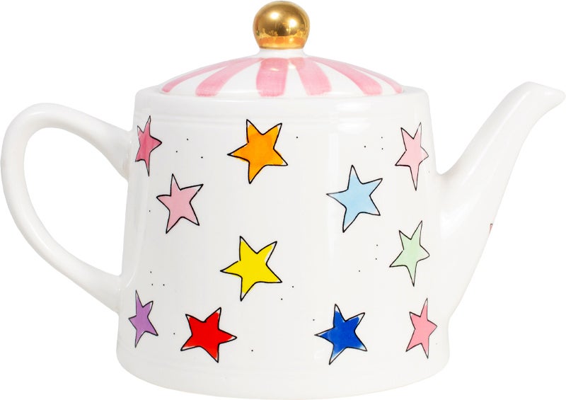 Blond Amsterdam theepot Even Bijkletsen star 1,5 L