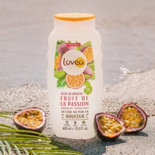 Lovea - Geleia de Banho - Extrato de Maracujá - pH Neutro 400ml