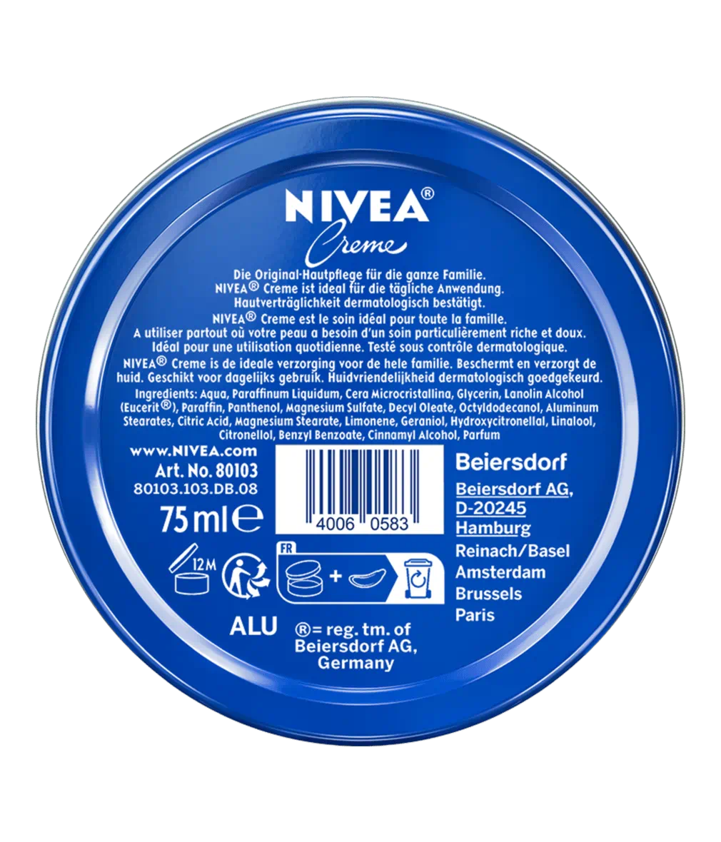NIVEA CRÈME VISAGE CORPS & MAINS