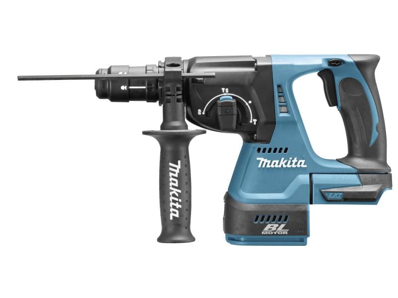 Makita Bohr-Meisselhammer DHR243ZJ Solo Bohren, Hammerbohren und Meisseln mit einem Gerät