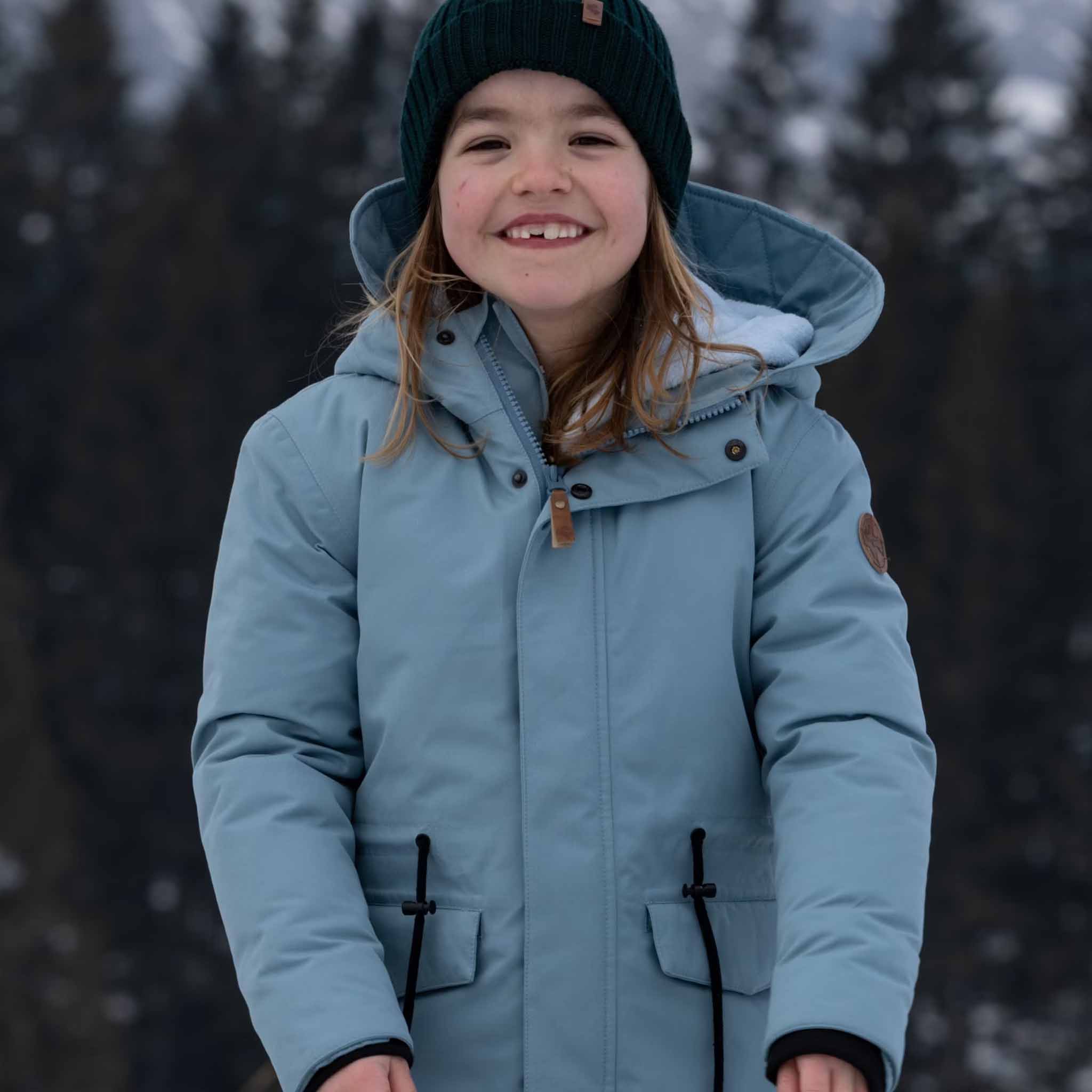 Kinder Winterparka Ella Smoke Blue