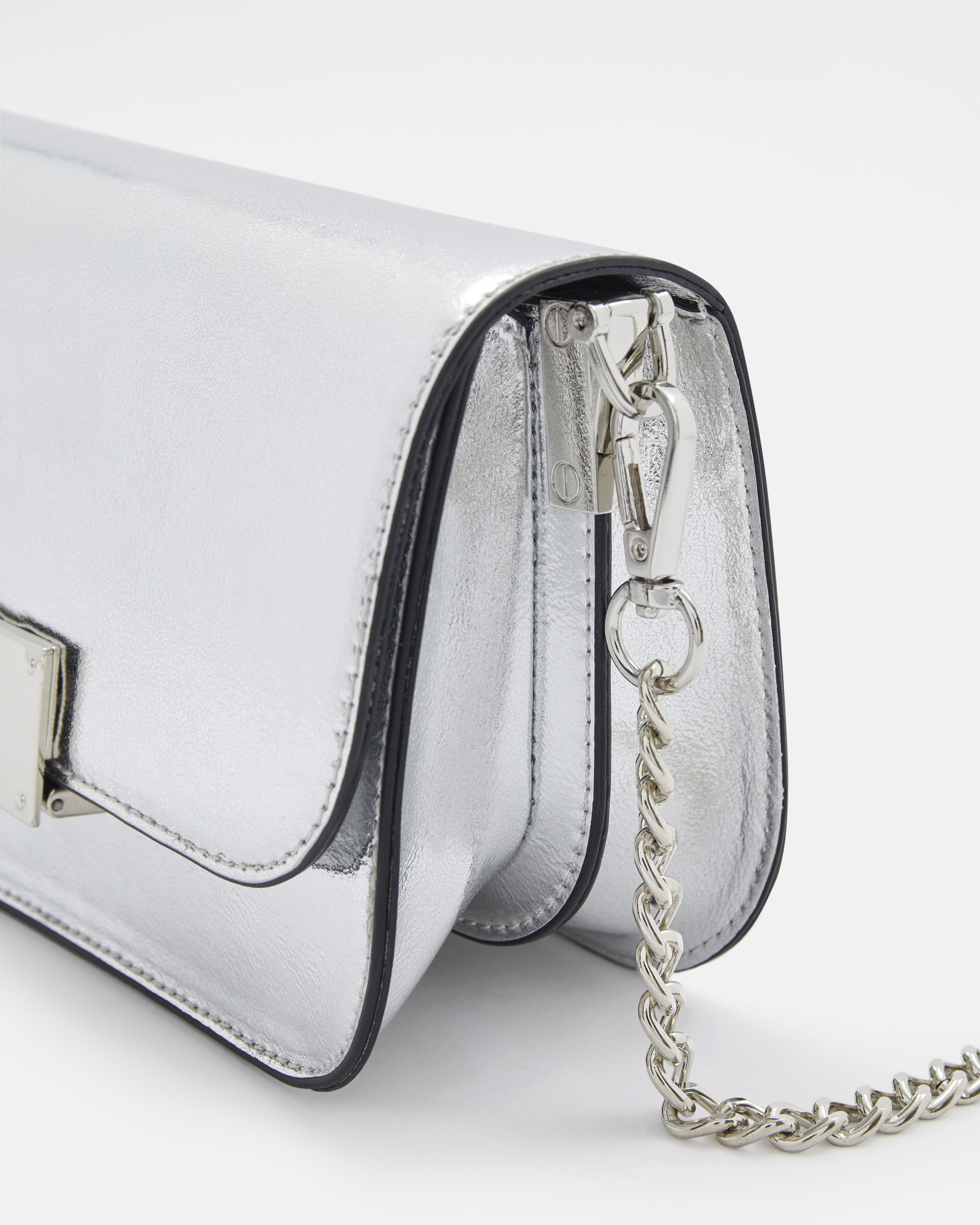 SAC PETIT FORMAT FLIP Argent