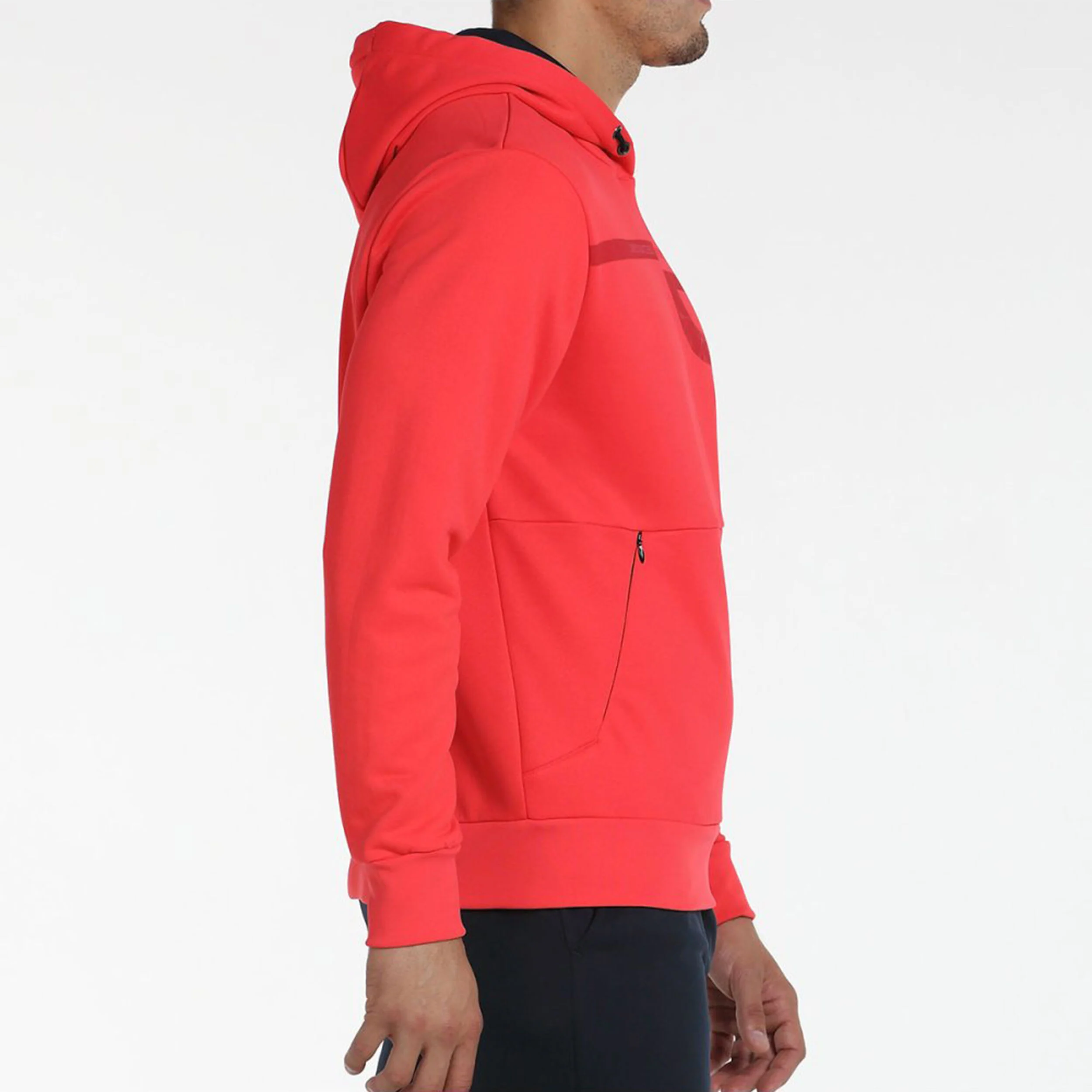 Bullpadel Baiona Sweat À Capuche Hommes - Berry