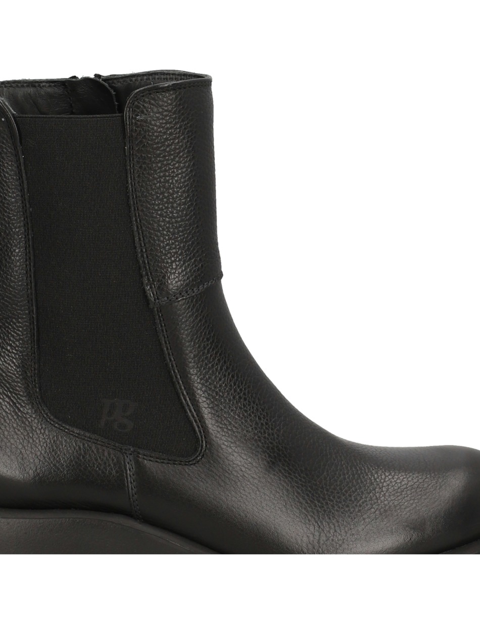 Glattleder Chelsea Boot