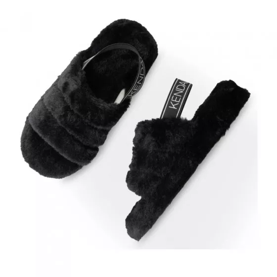 Chaussons NOIR KENDALL+KYLIE