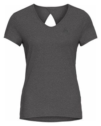 Maillot Manches Courtes Odlo Halden Linencool Gris Femme