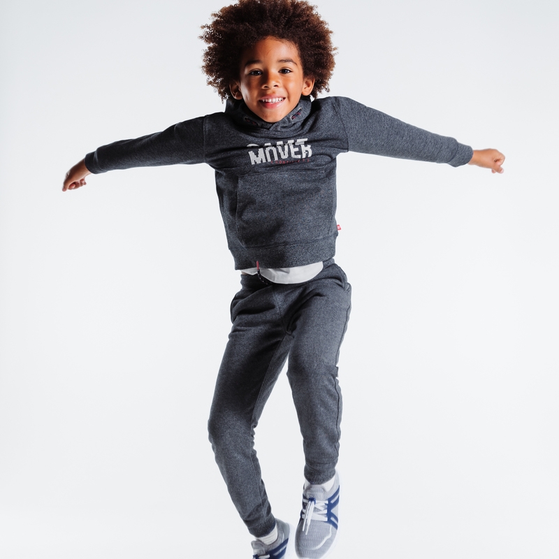 Pantalon de jogging en molleton bleu garçon