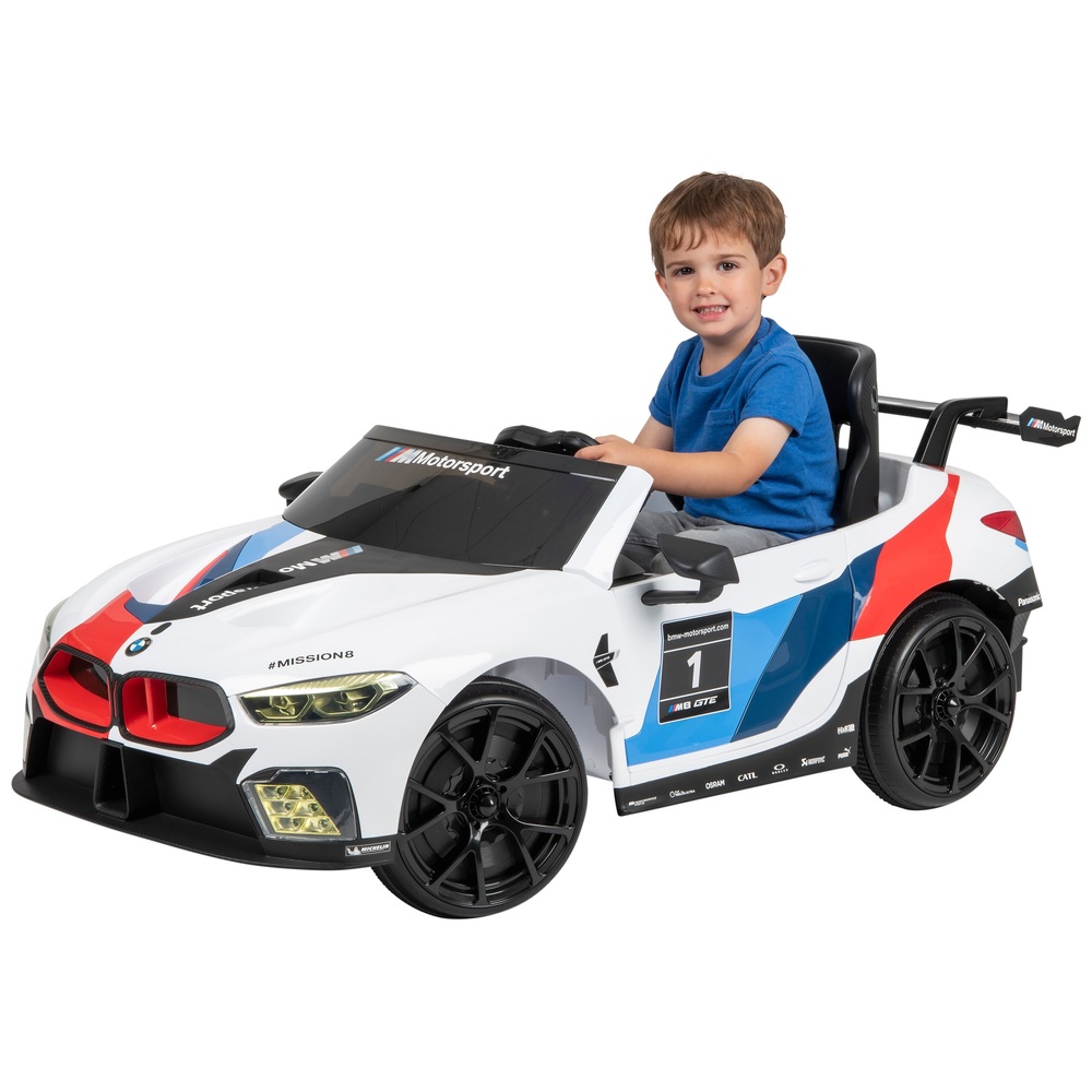 BMW M8 GTE 12V Elektro-Kinderfahrzeug mit Fernbedienung