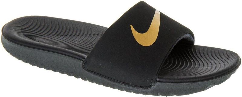 Nike Kawa Slippers - Unisex - zwart goud