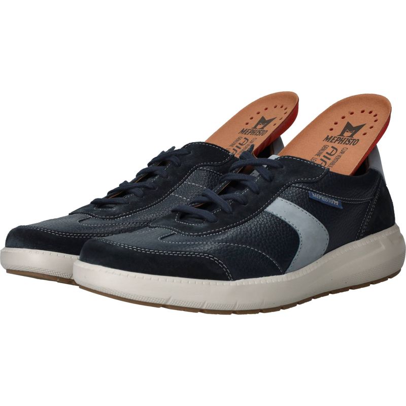 Mephisto Jenaro Sneakers Blauw Heren