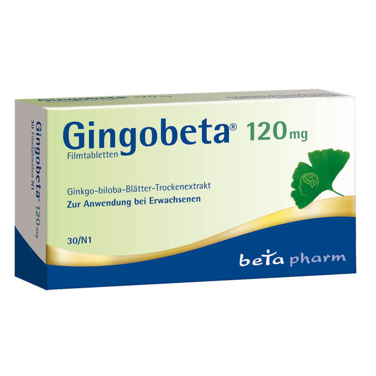 Gingobeta 120 mg Filmtabletten, 30 St