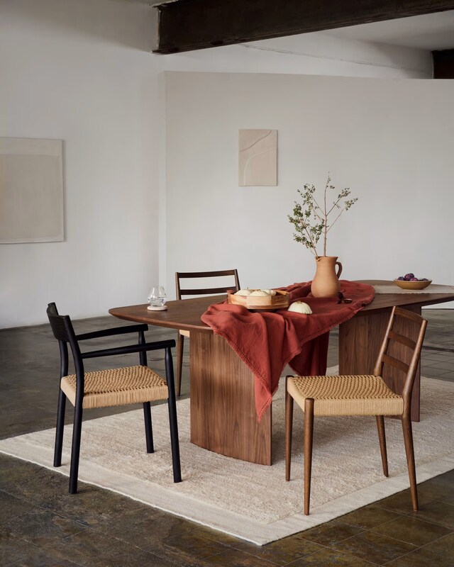 Kave Home Tisch LITTO 240 x 100 cm braun