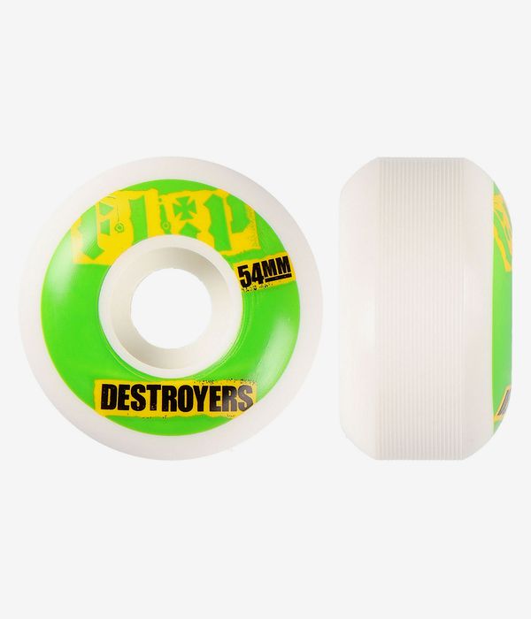 Flip Cutback Rollen (white green) 54mm 99A 4er Pack