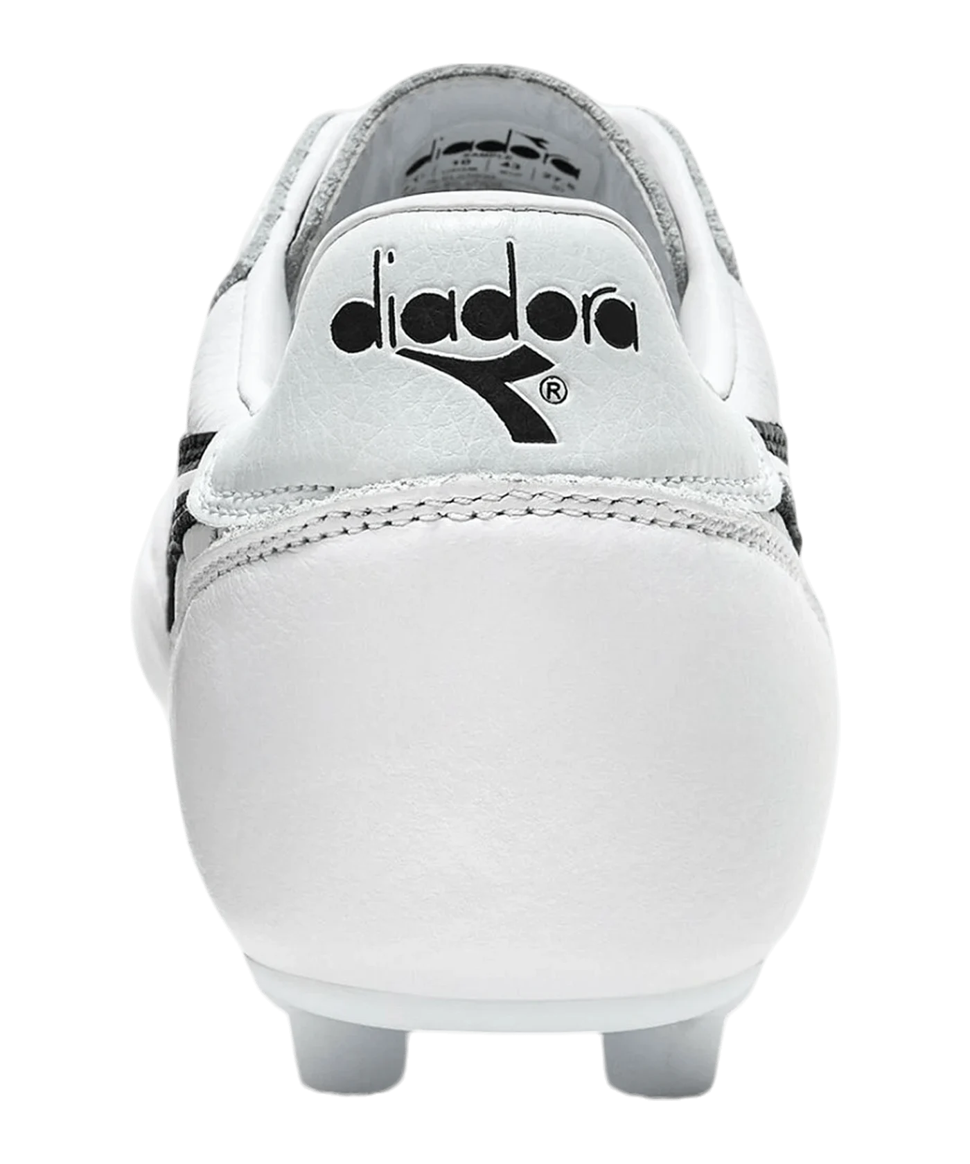 Diadora Brasil LT+ MDPU FG Weiss Schwarz FC0351