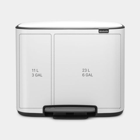 Bo Pedaalemmer 11   23 liter - White
