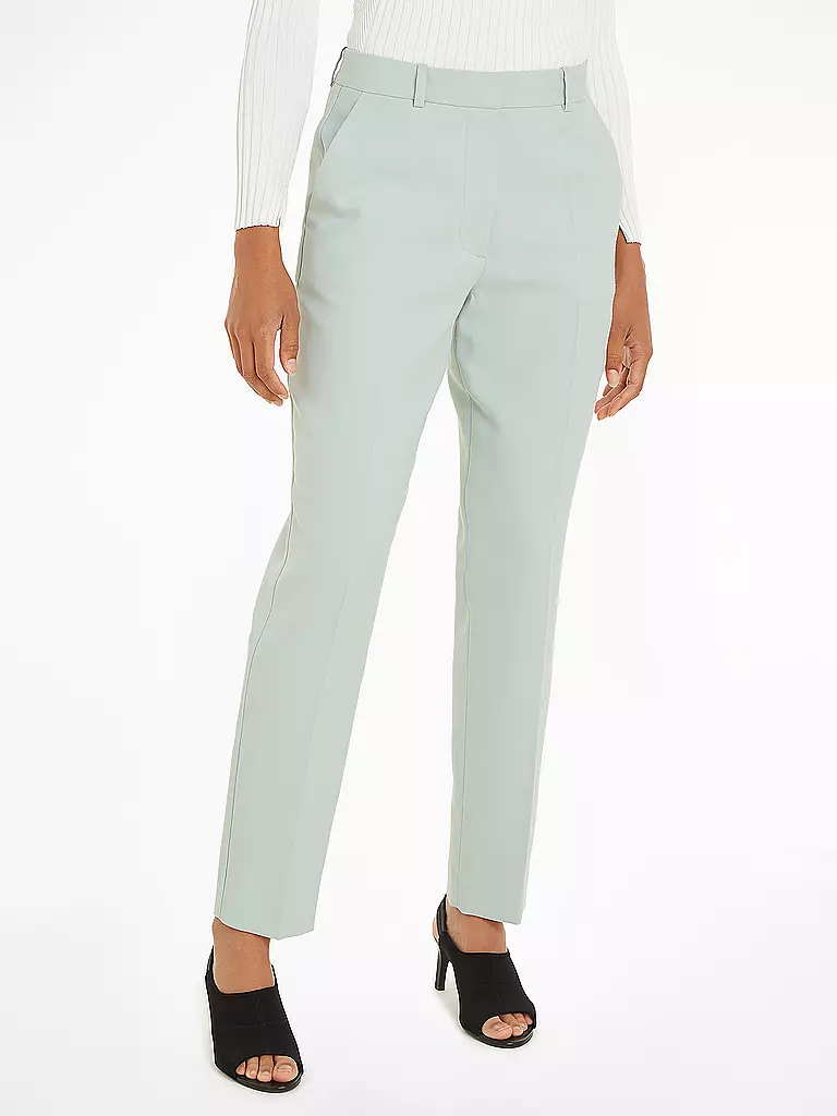 CALVIN KLEIN Businesshose Slim Tapered  hellblau