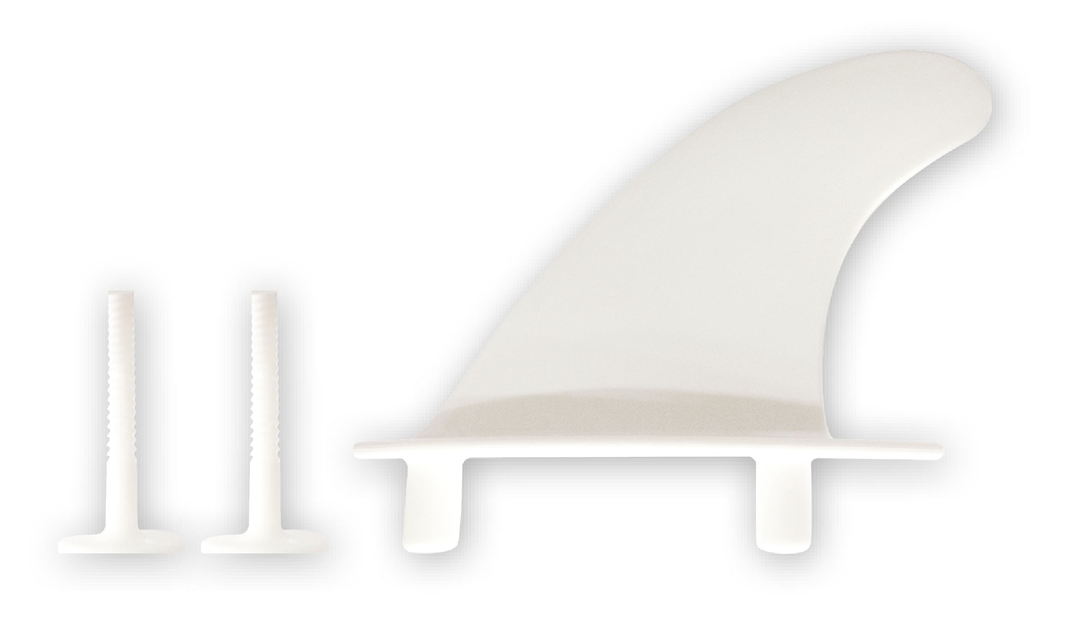 Bic Sport / Tahe Aileron Softboard G5 ( 1 )   2 Vis - Blanc
