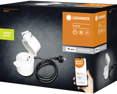 Ledvance Smart+ schakelbare buitenstopcontact met wifi en vermogensmeting