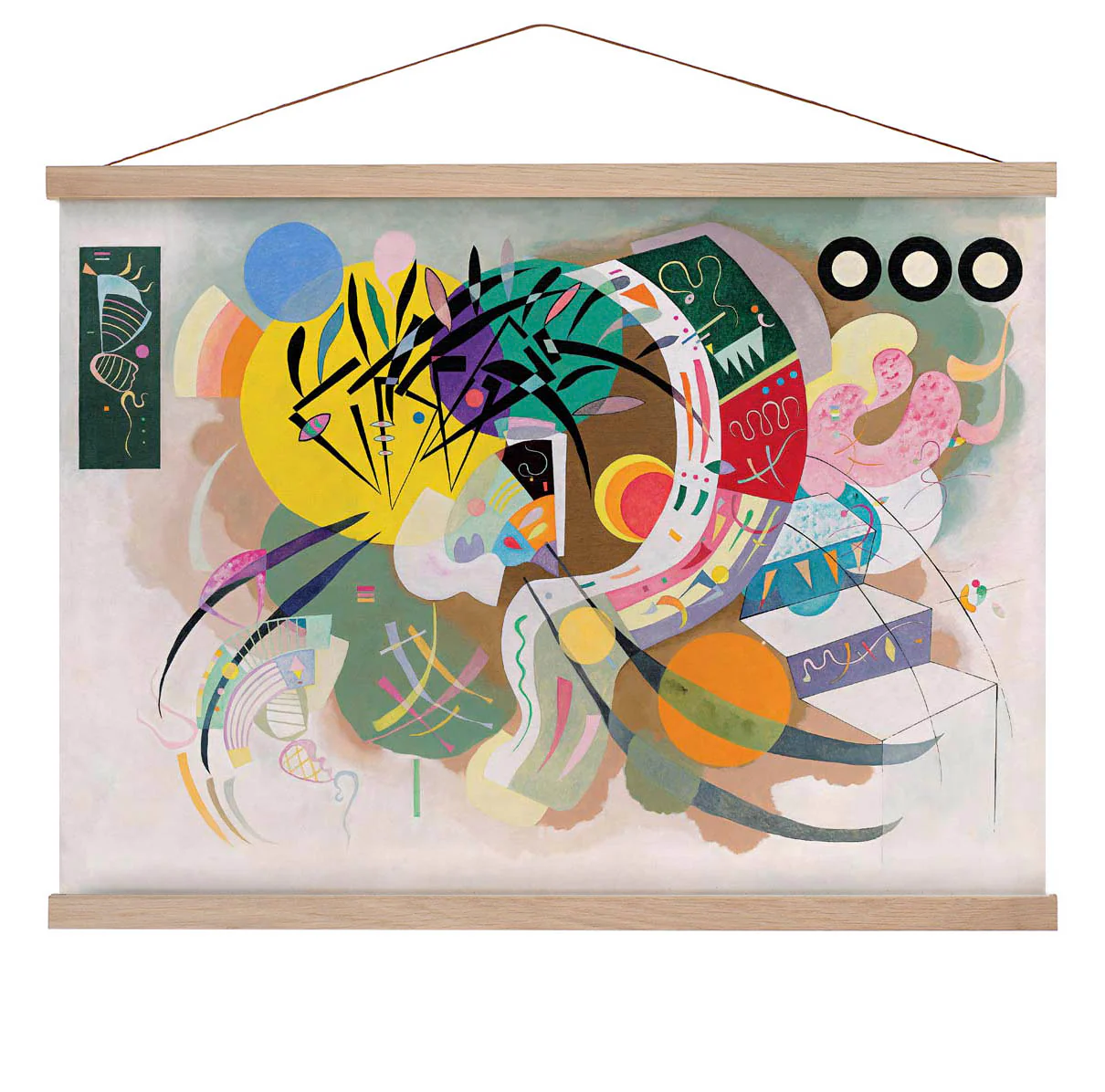 Dominante Kurve von Wassily Kandinsky