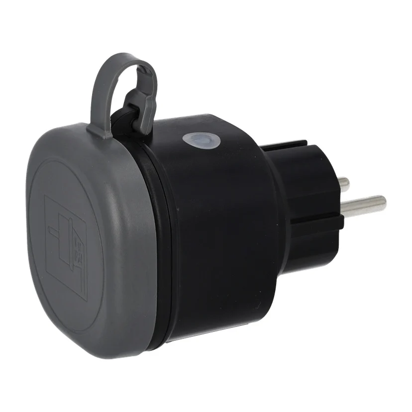 Fjernstrømbryter med energimåler IP44