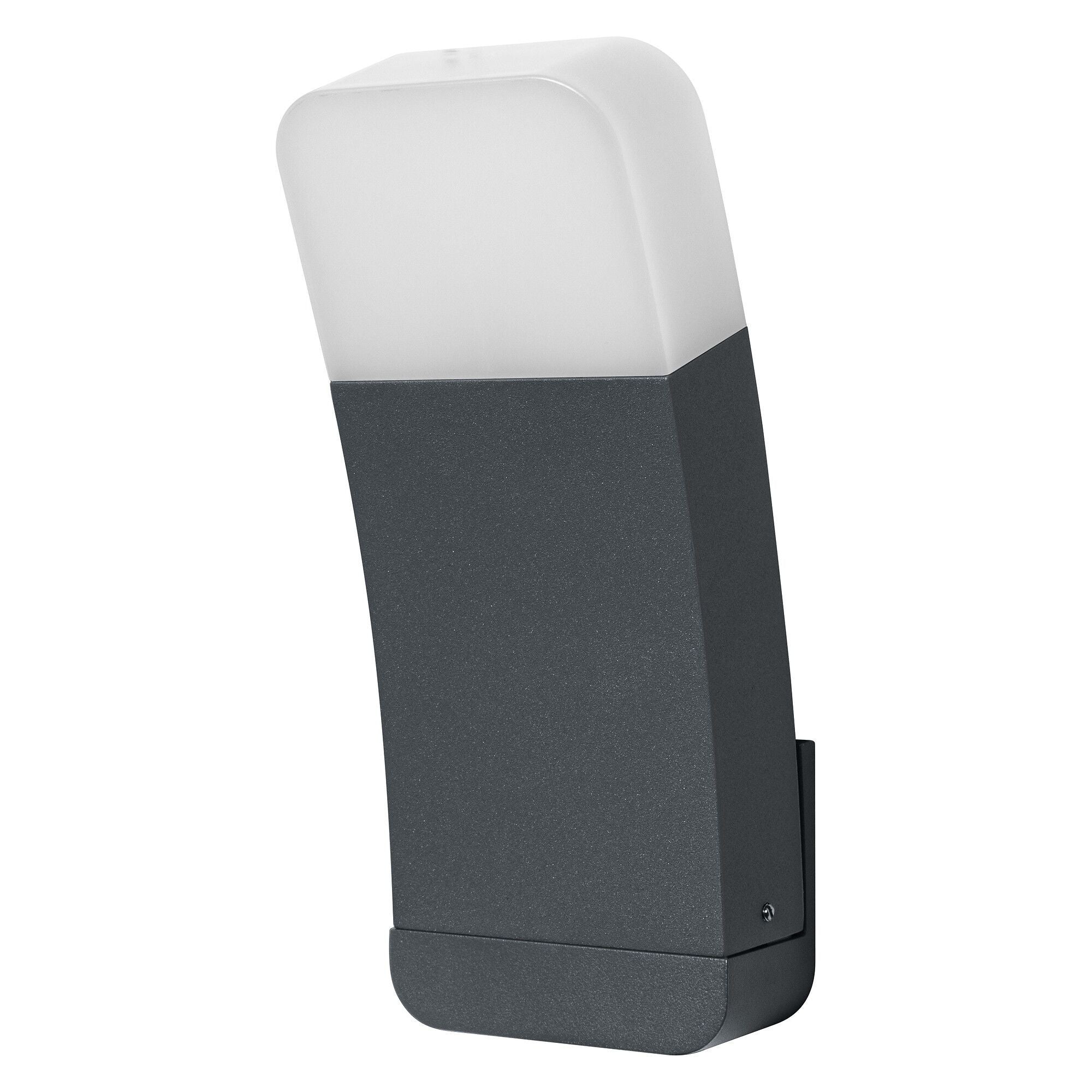 LE_CURVE SMART  OUTDOOR Wandleu. d'grau - Grau / B: 10.0 cm x T: 9.3 cm x H: 24.8 cm