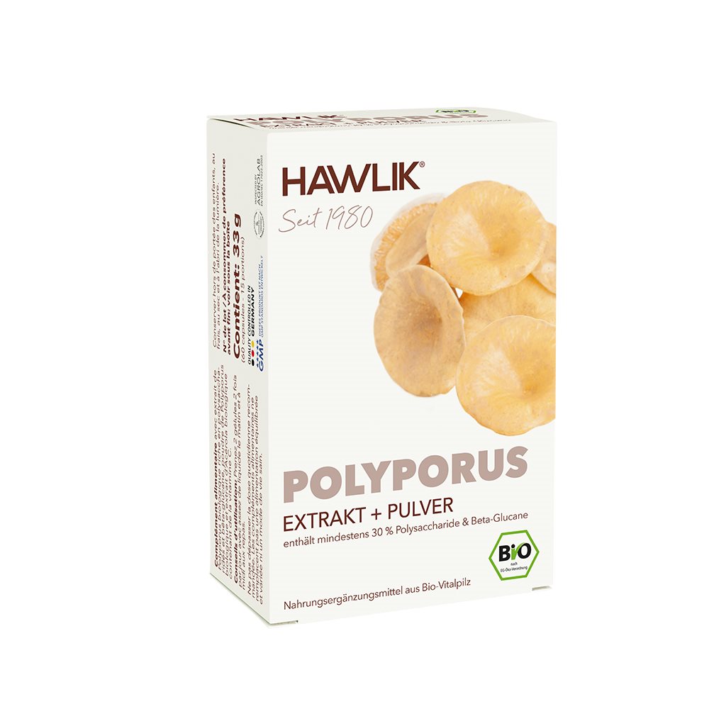 HAWLIK Polyporus Extrakt   Pulver Kaps 60 Stk