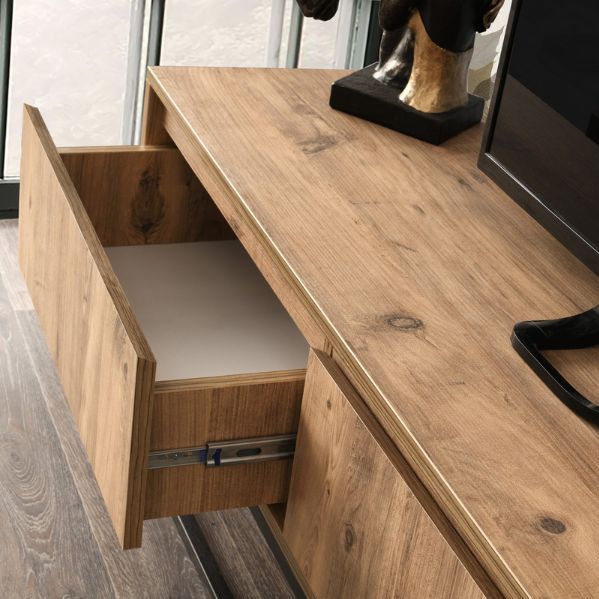 Arabic House - Tilsim - Tv-Meubel - Zwart - 180 cm - Melamine