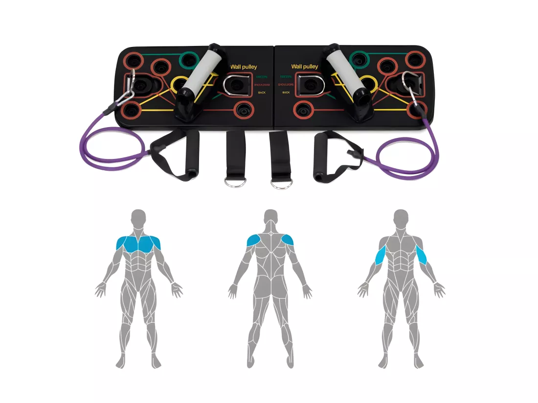 Kit de renforcement musculaire poids du corps SPORTLY