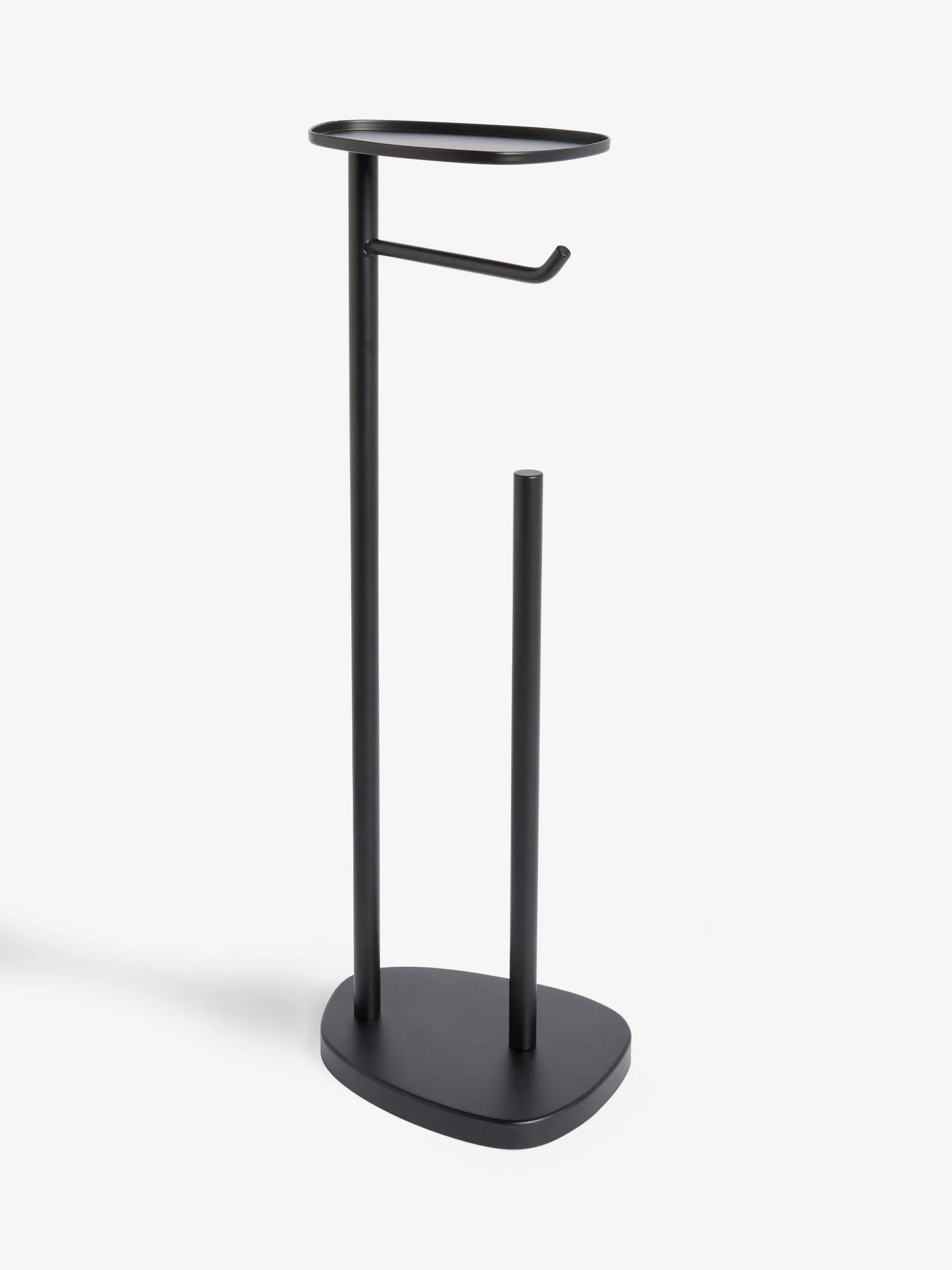 Kiezelkleurige toiletrolhouder