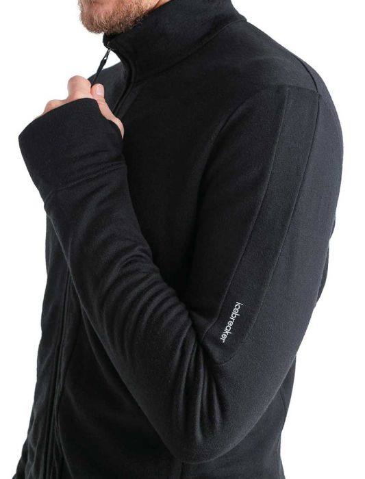 Quantum IV LS Zip Men uldtrøje