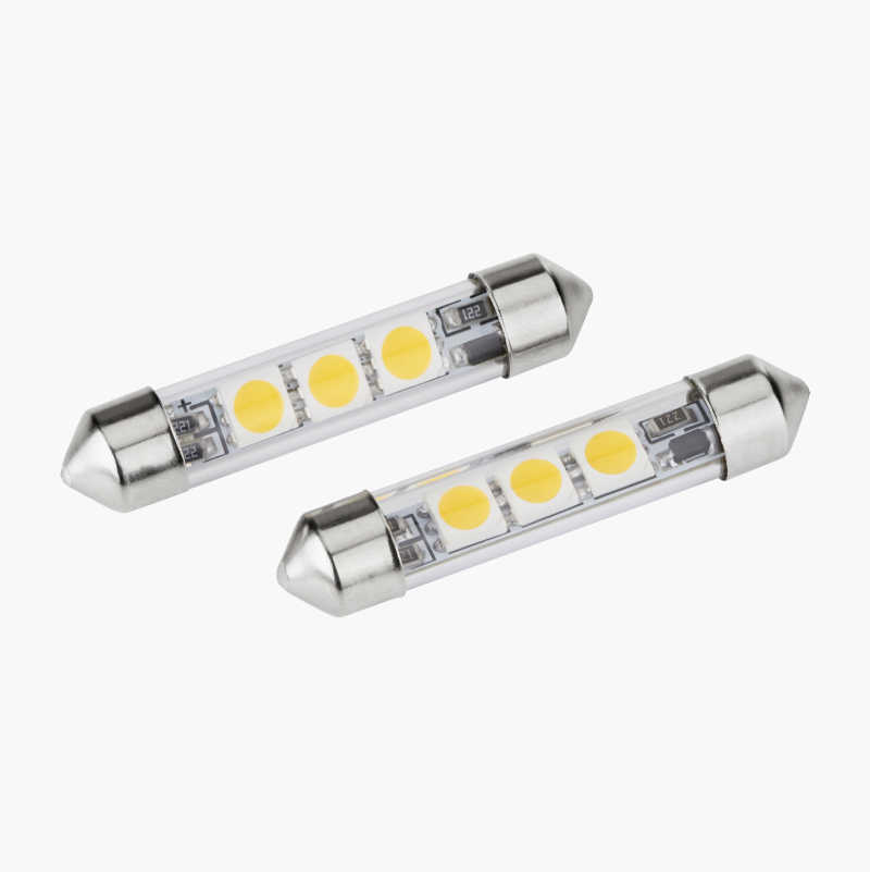 Spolepære LED, 2-pakn