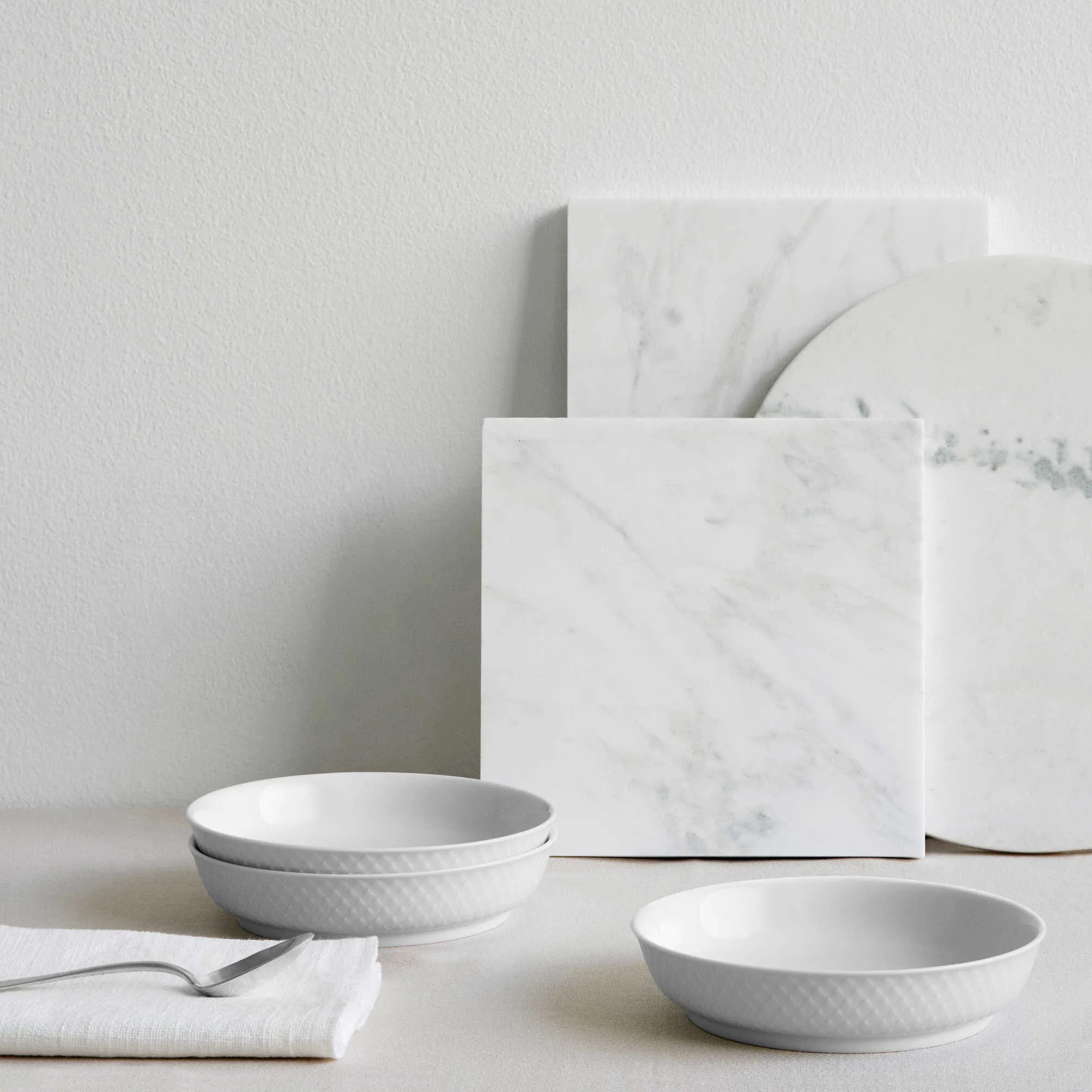 Lyngby Porcelæn Rhombe Desserttallerken