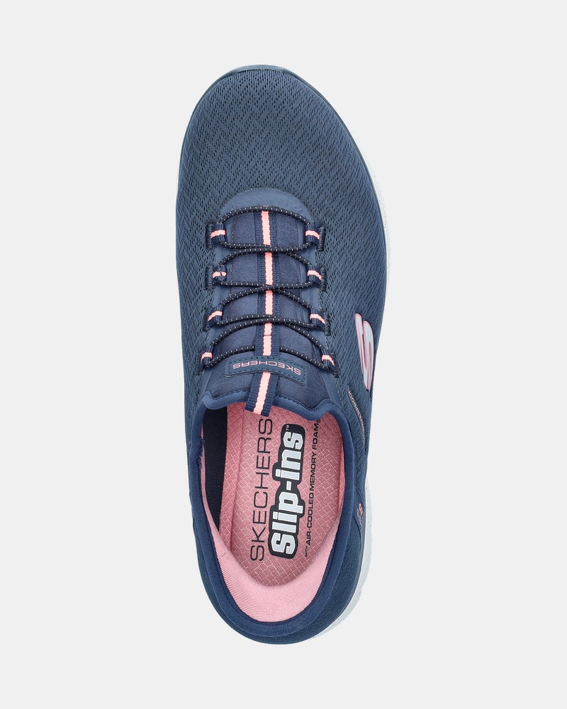 Skechers Hands Free Slip-Ins Summits Instapschoenen  - blauw