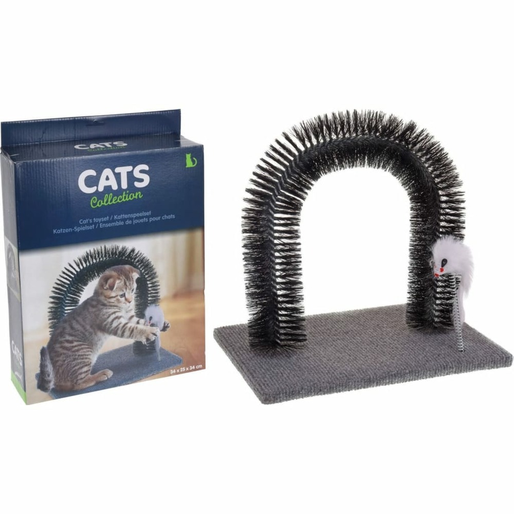 Arche de toilettage jouet pour chats