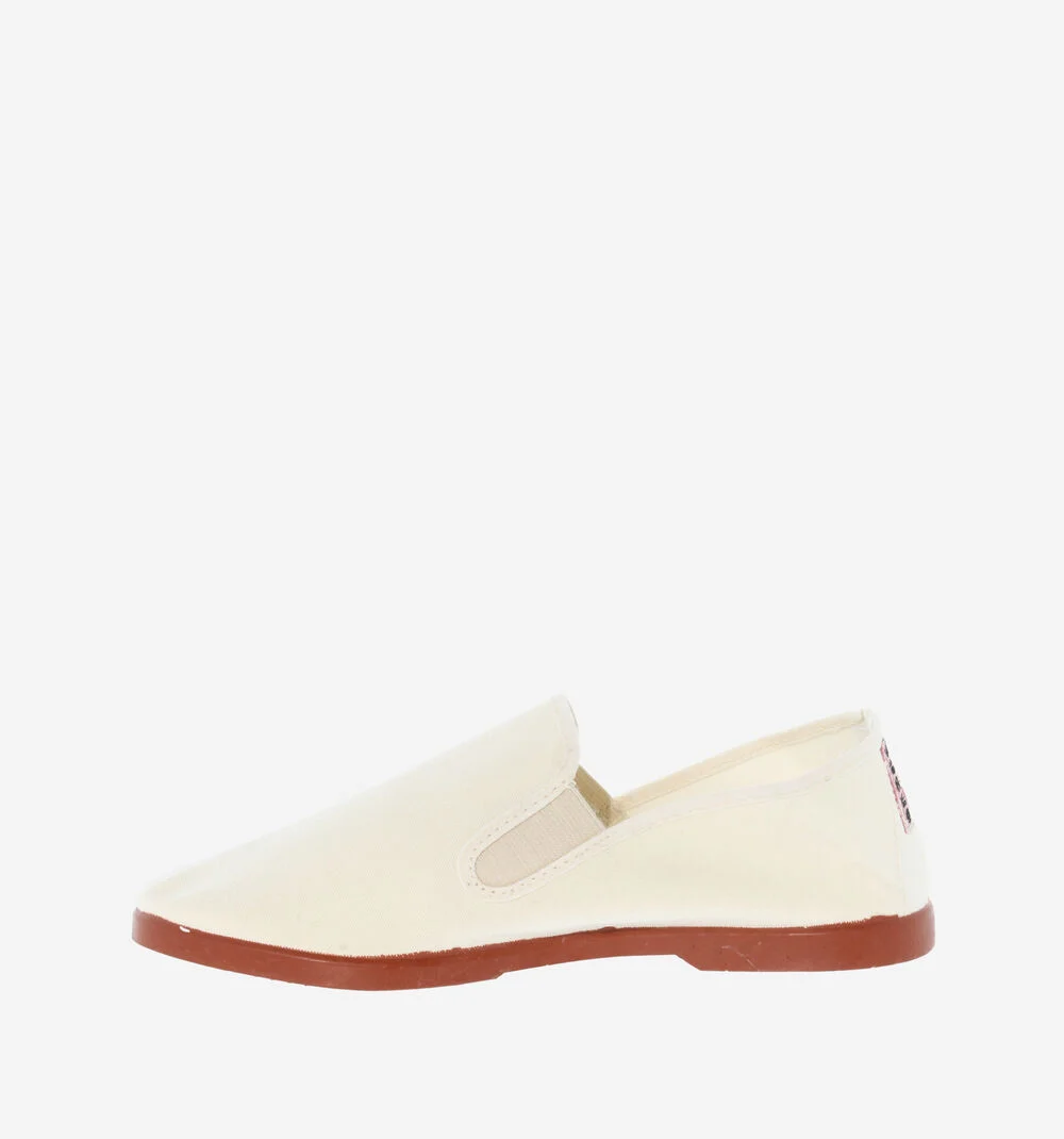 GONG-FU COTON BIOLOGIQUE Baskets kung fu en toile unisexe CRUDO