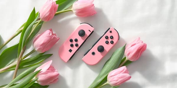 Nintendo Joy-Con-par, pastellrosa, Switch
