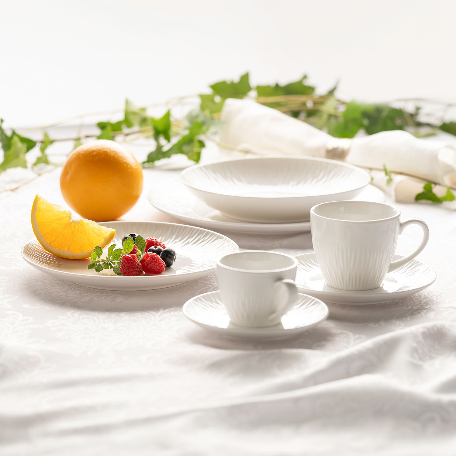 Geschirr-Set Opal, 42-teilig