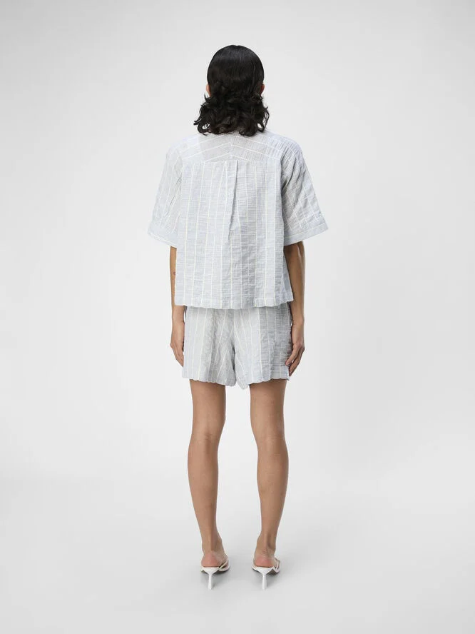 Object OBJAMI LO 2/4 SHIRT 133 Brunnera blue/cloud dancer