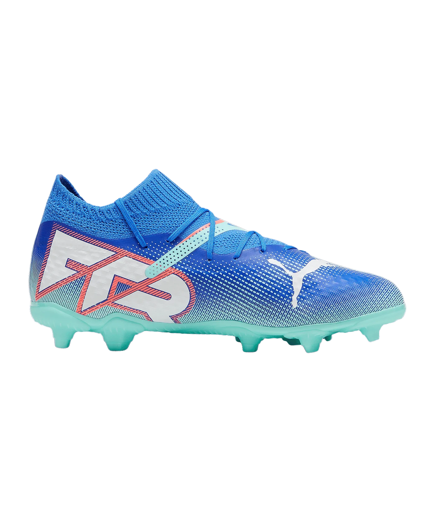 PUMA FUTURE 7 Pro FG/AG Formula Jr Kids Blau Weiss F01