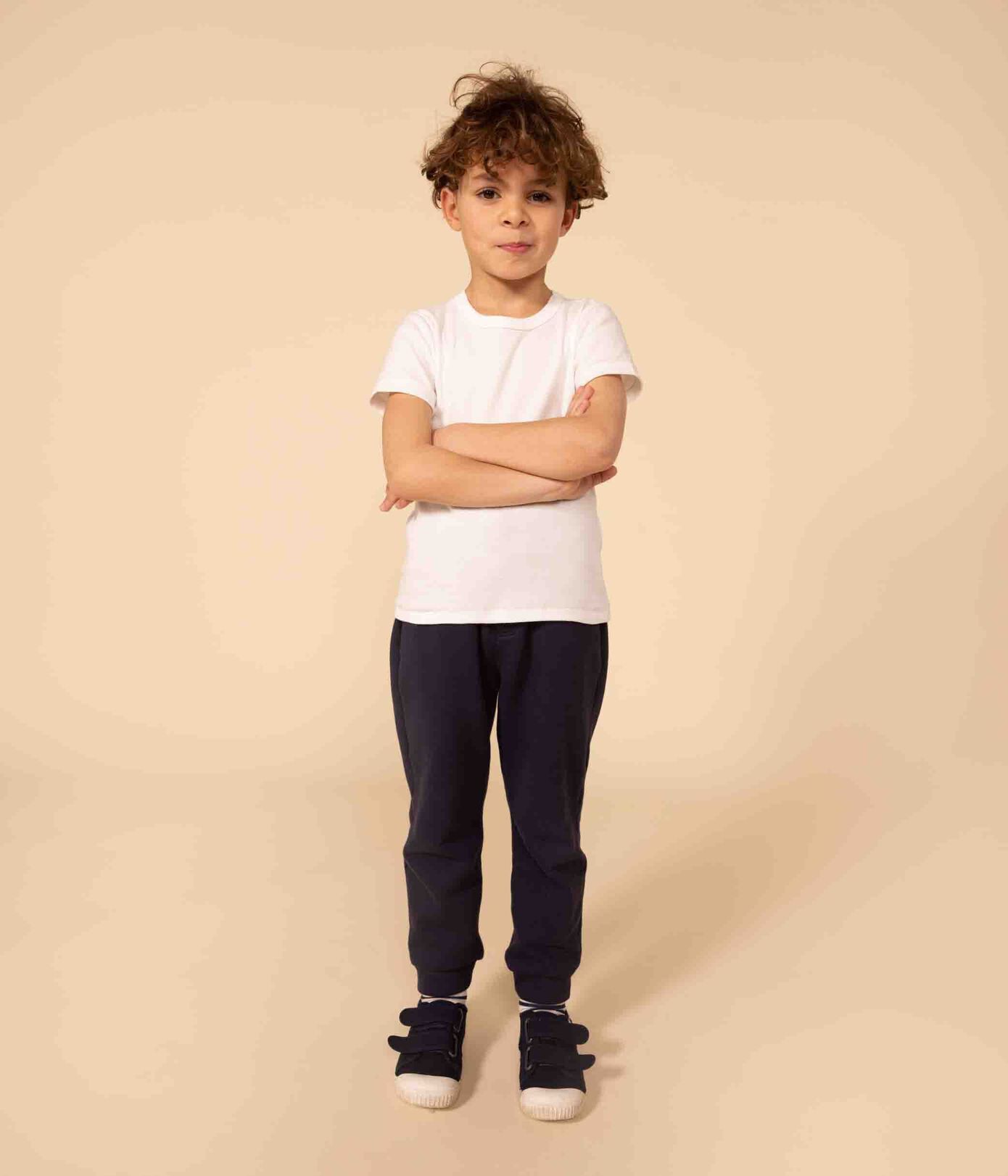 Lots de 2 tee-shirts manches courtes blancs petit garçon