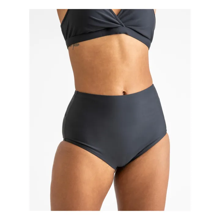 Matona Bas de Mailllot Taille Haute | Noir
