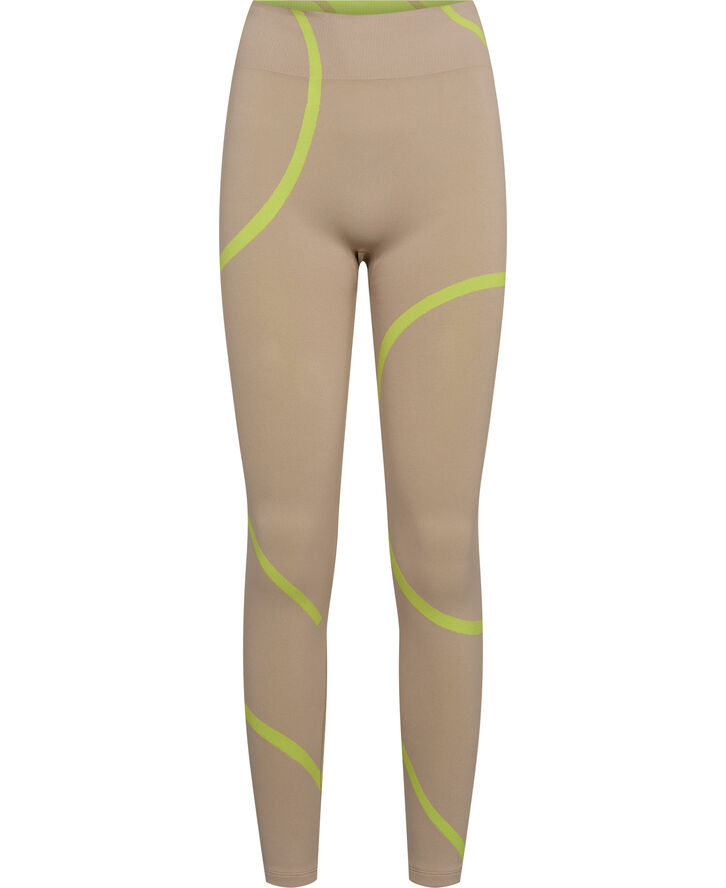Moonchild Yoga Wear Loud Logo Legging Silver moon / cyb
