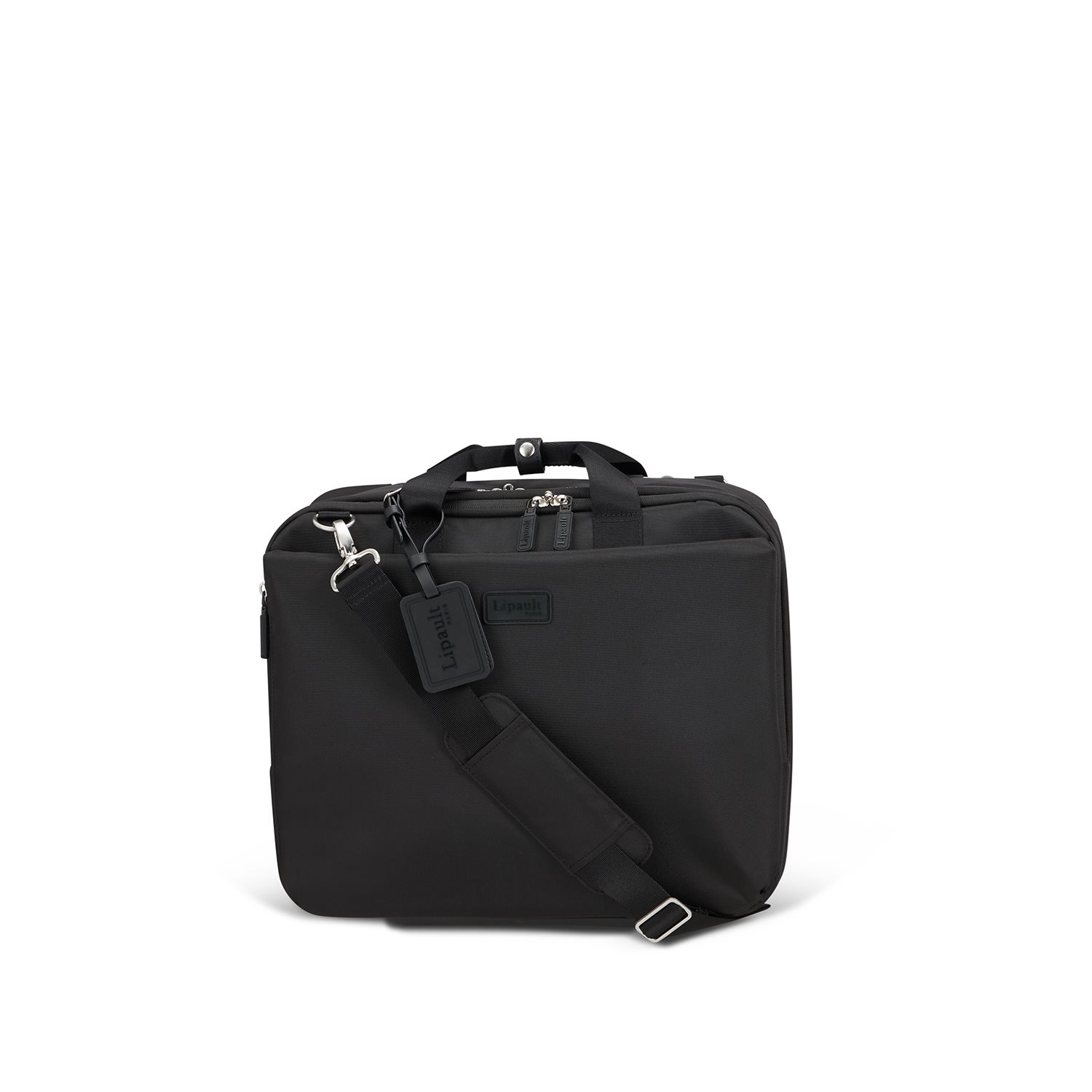 Lipault 4BIZ Rolling Tote black